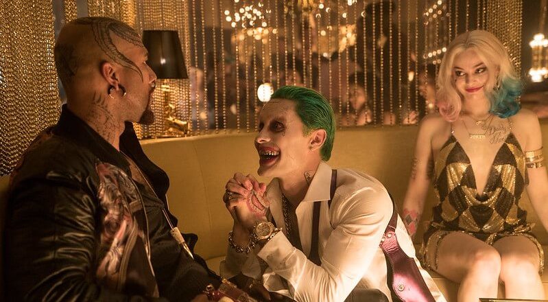 The film in which Jared Leto plays Joker.